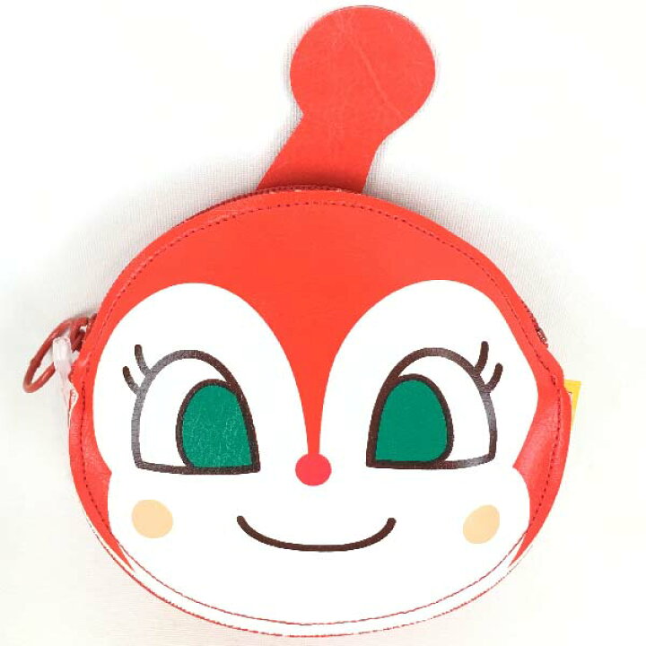 楽天市場 送料無料 アンパンマン 小物入れ ドキンちゃん アンパンマンの顔型のかわいい ポーチ 伊藤産業 どきんちゃん キャラクター 雑貨 グッズ 財布 コインケース 小銭入れ おもちゃ ギフト プレゼント バレンタイン グリングリン