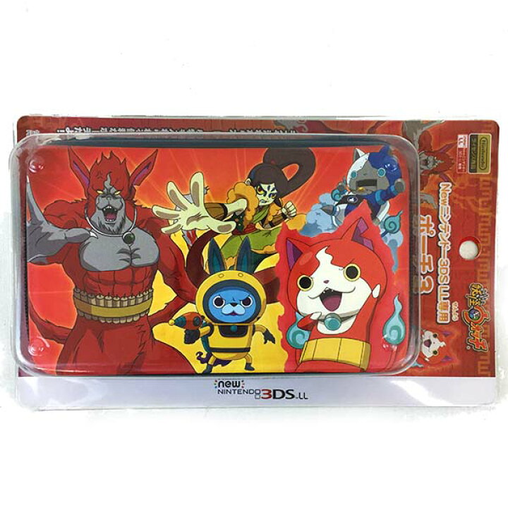 楽天市場】妖怪ウォッチ Newニンテンドー3DSLL専用ポーチ3【レッド 