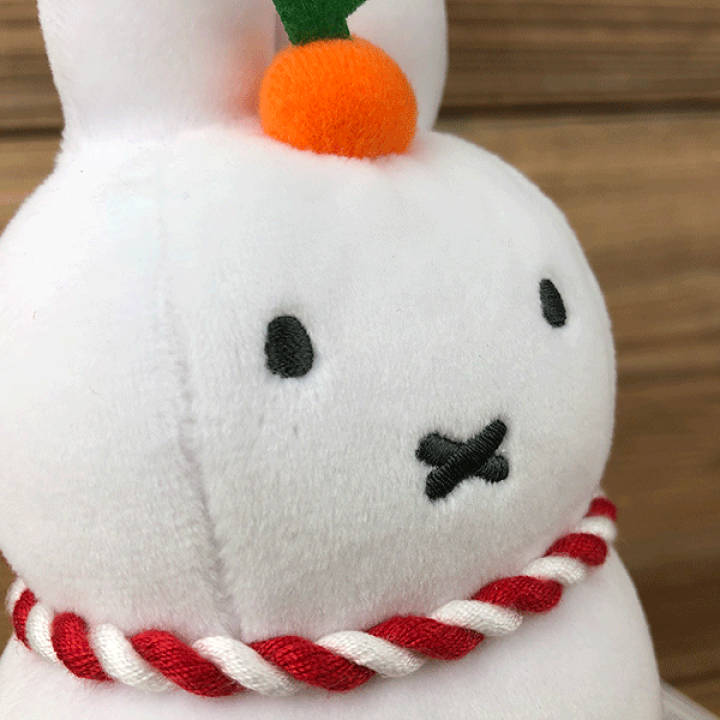 楽天市場】かがみもち ミッフィー miffy/ぬいぐるみ/マスコット/正月