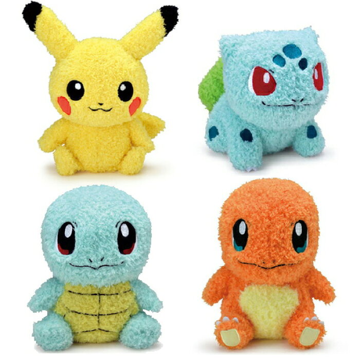 ポケットモンスター もこもこぬいぐるみ 4種セット ピカチュウ フシギダネ ゼニガメ ヒトカゲ ヌイグルミ ポケモンgo セキグチ Pokemon Go 80 ギフト プレゼント ホワイトデー 母の日 父の日 Product Details Japanese Proxy Shopping Service From Japan