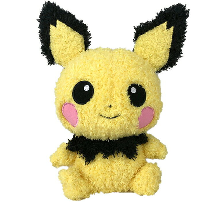 楽天市場 送料無料 ポケモン もこもこ ぬいぐるみ ピチュー 26cm 6710 ポケットモンスター ポケモンgo モコモコ ふわふわ ピチュウ ピカチュウ ベビー ベビィ セキグチ ギフト プレゼント やわらか キャラクター 雑貨 グッズ おもちゃ ポケモン ユナイト