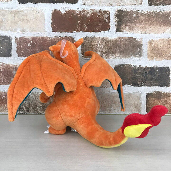 楽天市場 送料無料 ポケットモンスター リザードン ｓサイズ ぬいぐるみ Pp95 ポケモン アニメ 映画 ポケモン Go グッズ おもちゃ ヒトカゲ リザード 進化系 オールスターコレクション 三英貿易 Pokemon Go ギフト プレゼント クリスマス ポケモン ユナイト