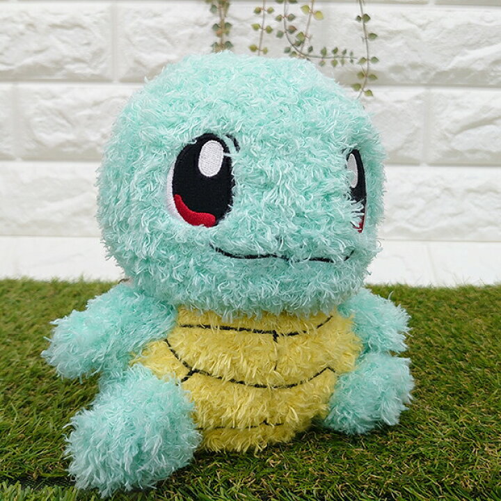 楽天市場 送料無料 ポケットモンスター ゼニガメ もこもこ ぬいぐるみ ポケモンgo モコモコ セキグチ ふわふわ もこもこ ギフト プレゼント 雑貨 グッズ マスコット おもちゃ ポケモン ユナイト Pokemon Unite グリングリン