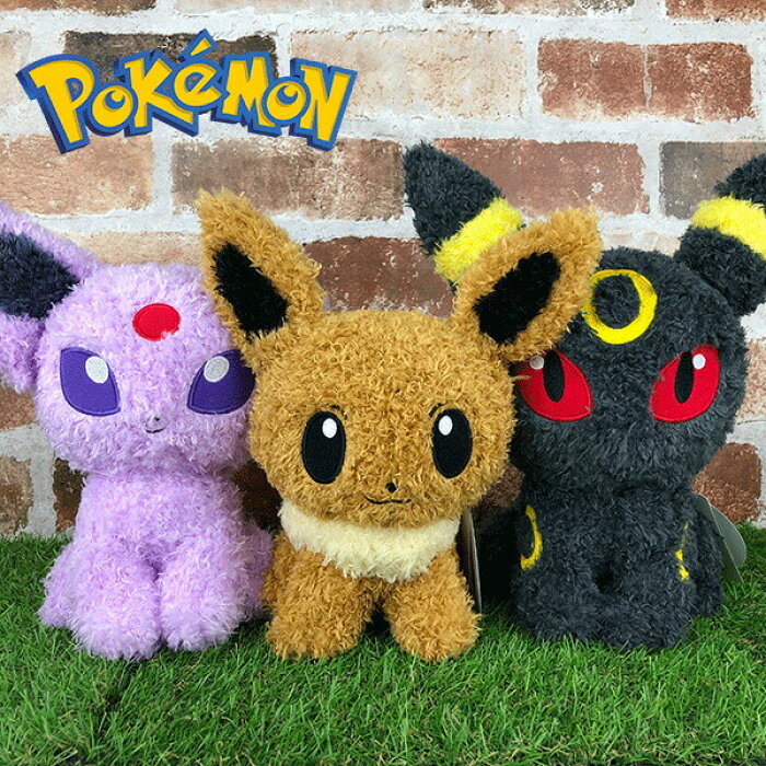 送料無料 ポケットモンスター もこもこ ぬいぐるみ イーブイ エーフィ ブラッキー キミにきめた ポケモンgo Go モコモコ ヌイグルミ ふわふわ もこもこ かわいい セキグチ ギフト プレゼント 雑貨 グッズ レッツゴーイーブイ バレンタイン の商品詳細 日本の通販