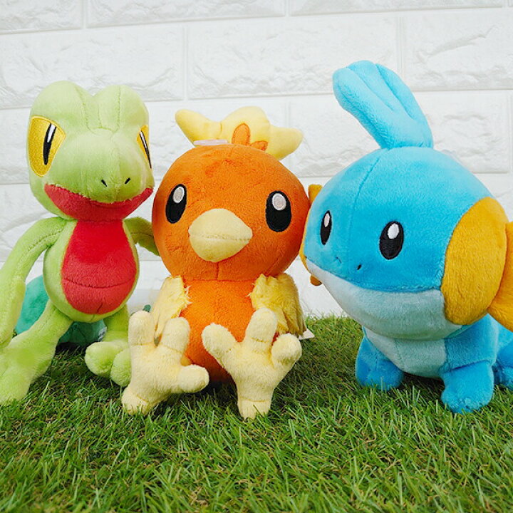 楽天市場 ポケットモンスター ｓサイズ ぬいぐるみ 3種セット キモリ アチャモ ミズゴロウ Pp66 67 68 ポケモン オールスターコレクション 三英貿易 Pokemon Go ギフト プレゼント 雑貨 グッズ おもちゃ マスコット ルビー サファイア ポケモン ユナイト Pokemon