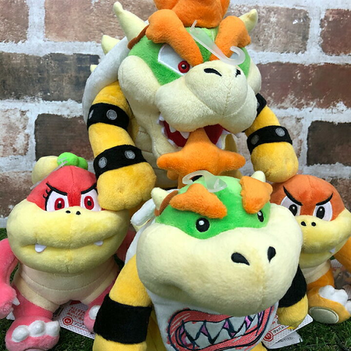 楽天市場 送料無料 スーパーマリオ ぬいぐるみ S 4種セット クッパ軍団 クッパ クッパjr ブンブン プンプン Allstar Colection おもちゃ ゲーム グッズ 雑貨 キャラクター マリオカート マリオメーカー 任天堂 ギフト プレゼント クリスマス グリングリン