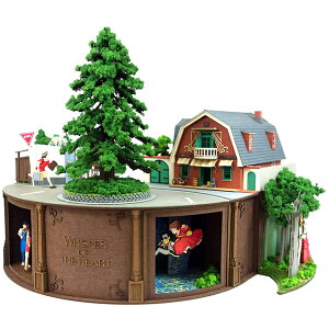 耳をすませば みにちゅあーとキット【ジオラマ】 <MK07-40> スタジオジブリ/セット/模型/ペーパークラフト/さんけい/sankei/ジオラマキット/ギフト/プレゼント/おしゃれ/インテリア/工作/バ