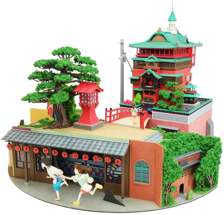 楽天市場】千と千尋の神隠し みにちゅあーとキット【ジオラマ】 ＜MK07