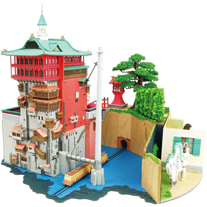 楽天市場】千と千尋の神隠し みにちゅあーとキット【ジオラマ】 ＜MK07