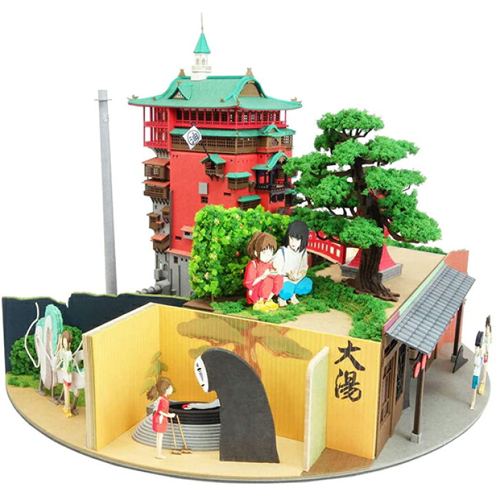 楽天市場】千と千尋の神隠し みにちゅあーとキット【ジオラマ】 ＜MK07 