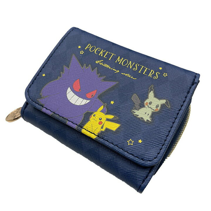 楽天市場 送料無料 ポケモン ミニ財布 Wpkq 3380 ミニウォレット コンパクトウォレット グッズ 雑貨 レディース 女子 かわいい 女の子 合皮 ストラップ ギフト プレゼント ゲンガー ミミッキュ ピカチュウ モルペコ ブラッキー 小銭入れ 財布 グリングリン