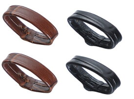 ベルトループ 後付け 革 遊環 黒 茶色 遊革 ユウカン ユウカク 輪っか ベルト留め 2個セット yuuk2k