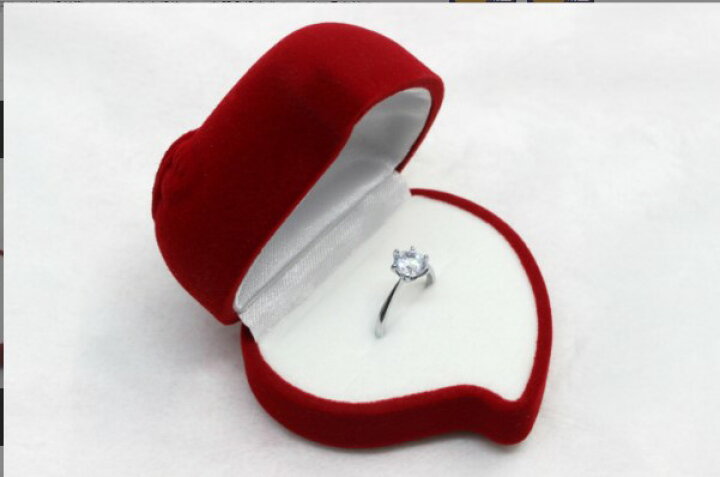 楽天市場 指輪ケース リングケース ハート ローズ リングボックス ジュエリーボックス かわいい おしゃれ バラ リング用 指輪用 婚約指輪 ブライダル 結婚指輪 Grepo 楽天市場店