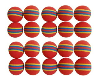 ウレタンボール ゴルフ ゴルフ練習用 35mm ゴルフボール ボール ゴルフ練習用具 練習用ゴルフボール 練習 アプローチ 室内 20個セット