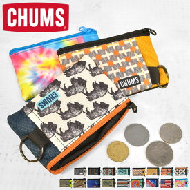 財布 チャムス CHUMS メンズ レディース ウォレット ショート 18403 小銭入れ コイン 定期入れ パス ケース ICカード ブランド 総柄 タイダイ アニマル 派手 防水 おしゃれ かわいい キーチェーン 小物入れ 収納 ミニ 通勤 通学 アウトドア レジャー かっこいい プレゼント