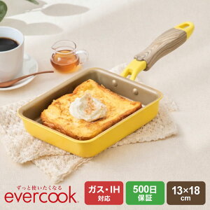 evercook �G�o�[�N�b�N ���Ă� �t���C�p�� IH �ʎq�Ă��� �h�E�V�V�� DOSHISHA EIFP13MYE 13×18 �K�X�Ή� �I�[���M���Ή� 500���ۏ� ���т���ɂ��� �ł��t���ɂ��� ������ �������ȒP ������� ��