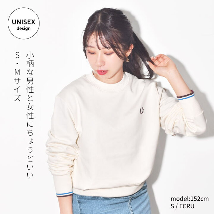 楽天市場】Fred Perry フレッドペリー M7535 Crew Neck Sweatshirt 