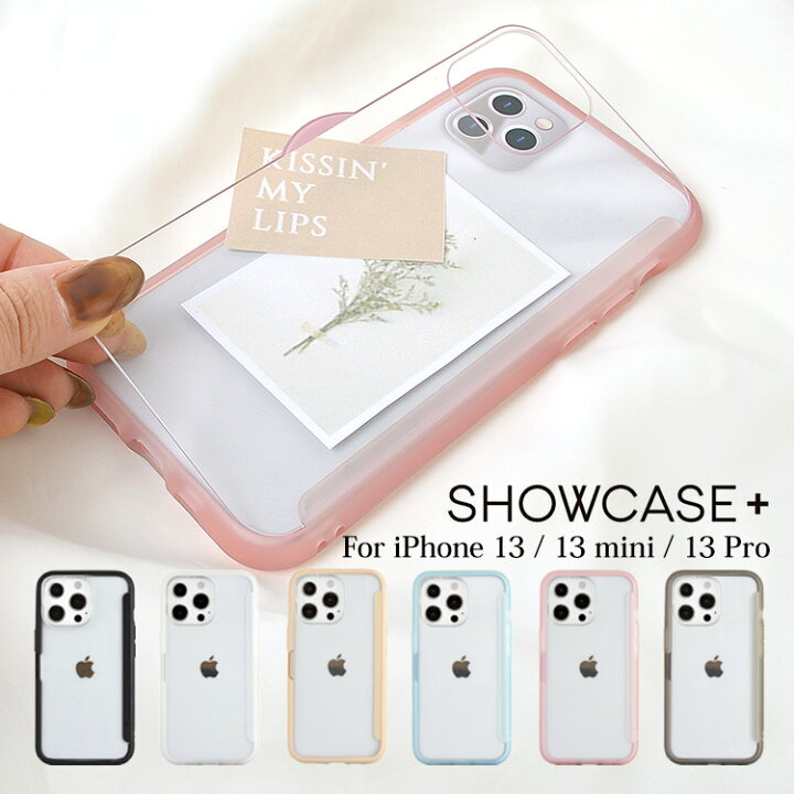 楽天市場 スマホケース クリア Iphone 13 13mini 13pro スマホ ケース スタンド おしゃれ レディース メンズ 韓国 Showcase アイフォン ハード ストラップ ブルー ピンク アイボリー スモーク 透明 メモ プリクラ メール便 送料無料 かわいい お揃い 推し チェキ 携帯