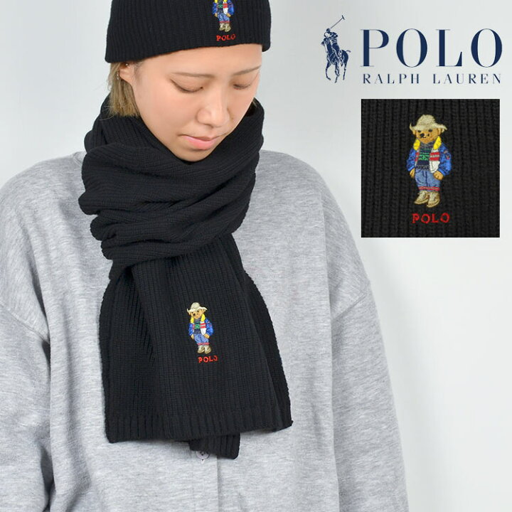 楽天市場】マフラー ラルフローレン ポロベア POLO RALPH LAUREN ポロ 