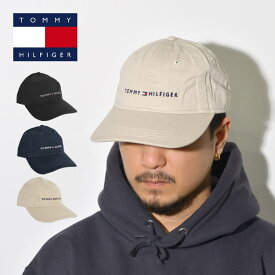 トミーヒルフィガー キャップ メンズ TOMMY HILFIGER ブランド おしゃれ シンプル ロゴ キャップ 帽子 ぼうし 男性 女性 ユニセックス アジャスター 黒 ブラック 紺 ネイビー ベージュ 男女兼用 レディース フリーサイズ 綿 コットン カジュアル ストリート プレゼント