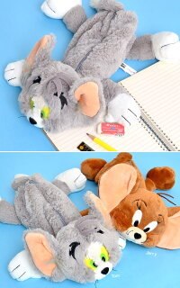 楽天市場 ペンケース かわいい 高校生 ぬいぐるみ ペンケース 大容量 ポーチ フィギュア ポーチ Nici ニキ トム ジェリー 猫 ネコ ネズミ 動物 アニマル ペンポーチ おしゃれ 子供 小学生 中学生 大人 メイクポーチ 小物入れ マスコット 文房具 女の子 男の子 筆箱