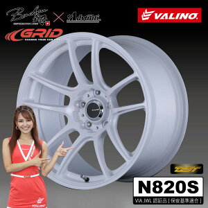 VALINO @m Bushou  Advaiti N820S zC[ VIA JWLKi ԌΉ 18C` 9.5J 5H P.C.D.100 +49 zCg 2{ s