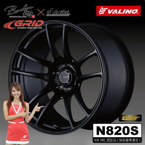VALINO @mBushou  × AdvaitiN820S zC[VIA JWLKi ԌΉ86/BRZ17C` 8.0J 5H P.C.D.100 INSET:+25J[F}bgubN 1{s