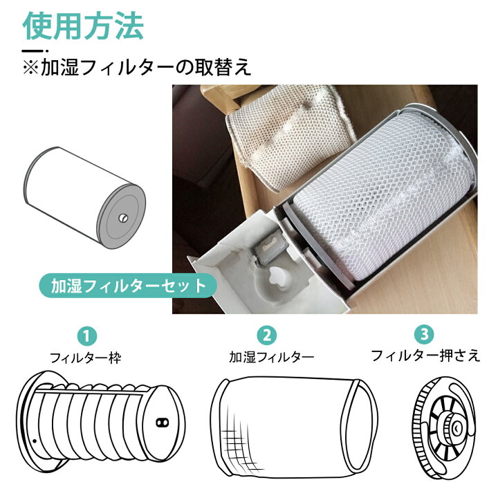 楽天市場】加湿フィルター FE-ZDE05 パナソニック加湿機・空気清浄機用  