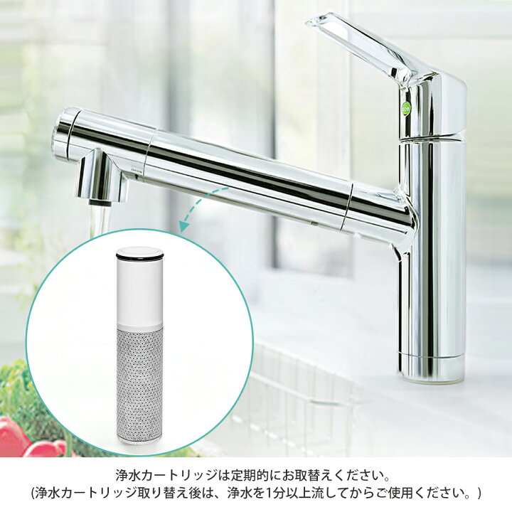 楽天市場】HSC17023 パウトインタイプ浄水器 交換用 浄水カートリッジ 