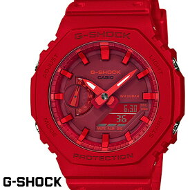 CASIO G-SHOCK ジーショック メンズ 腕時計 GA-2100-4A レッド 赤 うでどけい