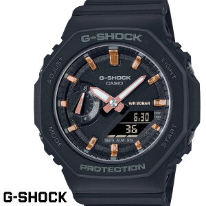 CASIO G-SHOCK �W�[�V���b�N �����Y �r���v GMA-S2100-1A �u���b�N �� �J�[�{���R�A�K�[�h�\��
