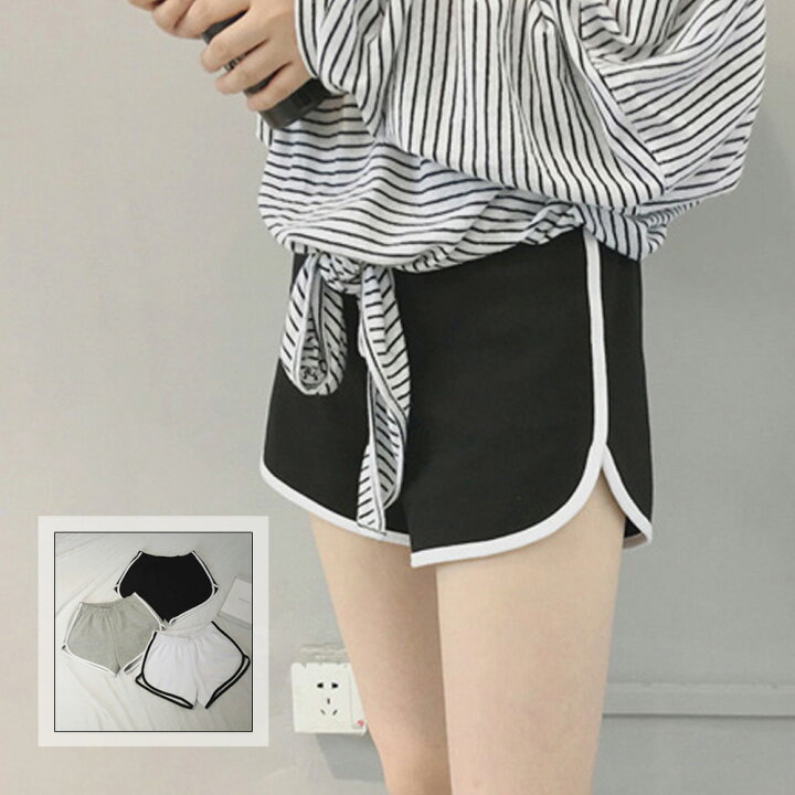 楽天市場 ショートパンツ レディース スポーツ アウトドア ホットパンツ ルームウェア T 韓国 ファッション 韓流 服 洋服 かわいい 可愛い おしゃれ レディースファッション アパレル カジュアル グリンファクトリー