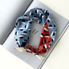 スカーフ レディース ビンテージ シルク xcm 韓国 ファッション 雑貨 かわいい おしゃれ 北欧 送料無料 [K] (T)