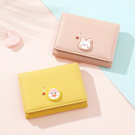 財布 折りたたみ 動物 レディース 可愛い 全5色 多機能 wallet women 韓国 ファッション 雑貨 かわいい おしゃれ 北欧 送料無料 [K] (T)