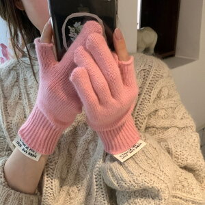 ニット手袋 デザイン レディース 韓国ファッション かわいい (T)