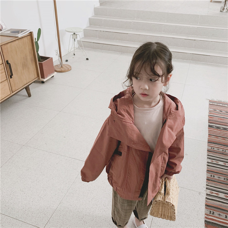 楽天市場 韓国ファッション 通販業界1位 流行のキッズ服子供服 可愛い女の子おしゃれな長袖フード付きコート K T グリンファクトリー