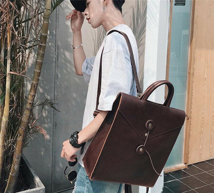 楽天市場 韓国 男女兼用 トレンド レトロ メンズバッグ リュックサック ファッション ショルダーバッグ T グリンファクトリー