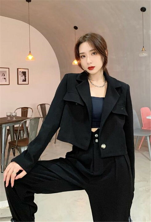 楽天市場 女性なら誰も必 韓国ファッション スーツ コート ファッション ハイウエスト スキニーパンツ K T グリンファクトリー