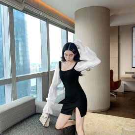 品質は本当に素晴らしいです 韓国ファッション ワンピース ホリデースタイル 大きい[K](T)
