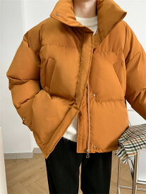 韓国ファッション コート ゆったり 4カラー コットンジャケット レディース(T)