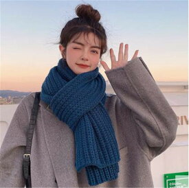 編み物 スカーフ かわいい 正月 ギフト カップル 韓国ファッション よだれかけ[K](T)
