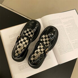シングルシューズ オシャレ カジュアル 厚底靴 靴 洗練された[K](T)