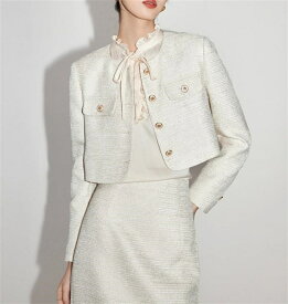 2024早春セットアップショートコート (T)