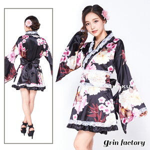 着物 浴衣 セット 花魁 レディース コスプレ 白レース ワンピース 着物ドレス セクシー ドレス ハロウィン 衣装 大人用 服 コスチューム エロいコスプレ エッチなコスプレ 可愛い フリル リ