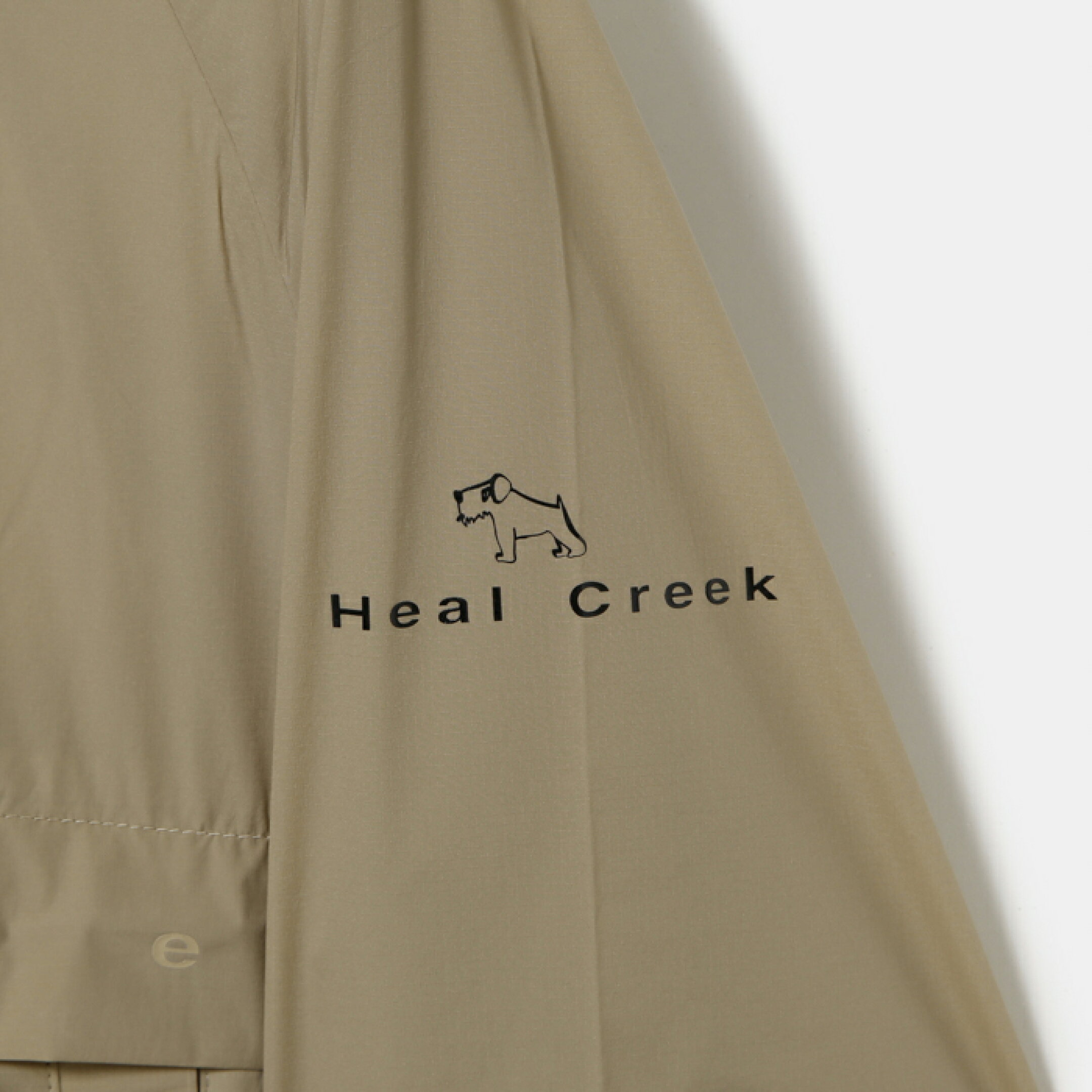 Heal Creek ブルゾン 長袖 ジャケット ヒールクリーク ナイロン ZIP ポケット フード ロゴ ヘンリーロゴ レディース レディースウェア ゴルフ 高級 ゴルフウェア スポーツ アウトドア 秋冬 撥水 防風 軽量 ストレッチ