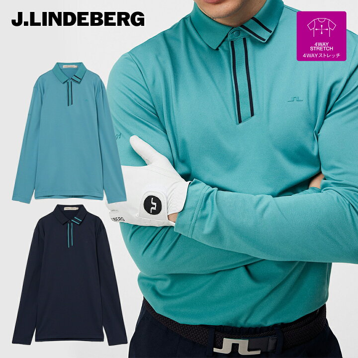 楽天市場】【50％OFFセール】J.LINDEBERG ポロシャツ 長袖 ジェイ 