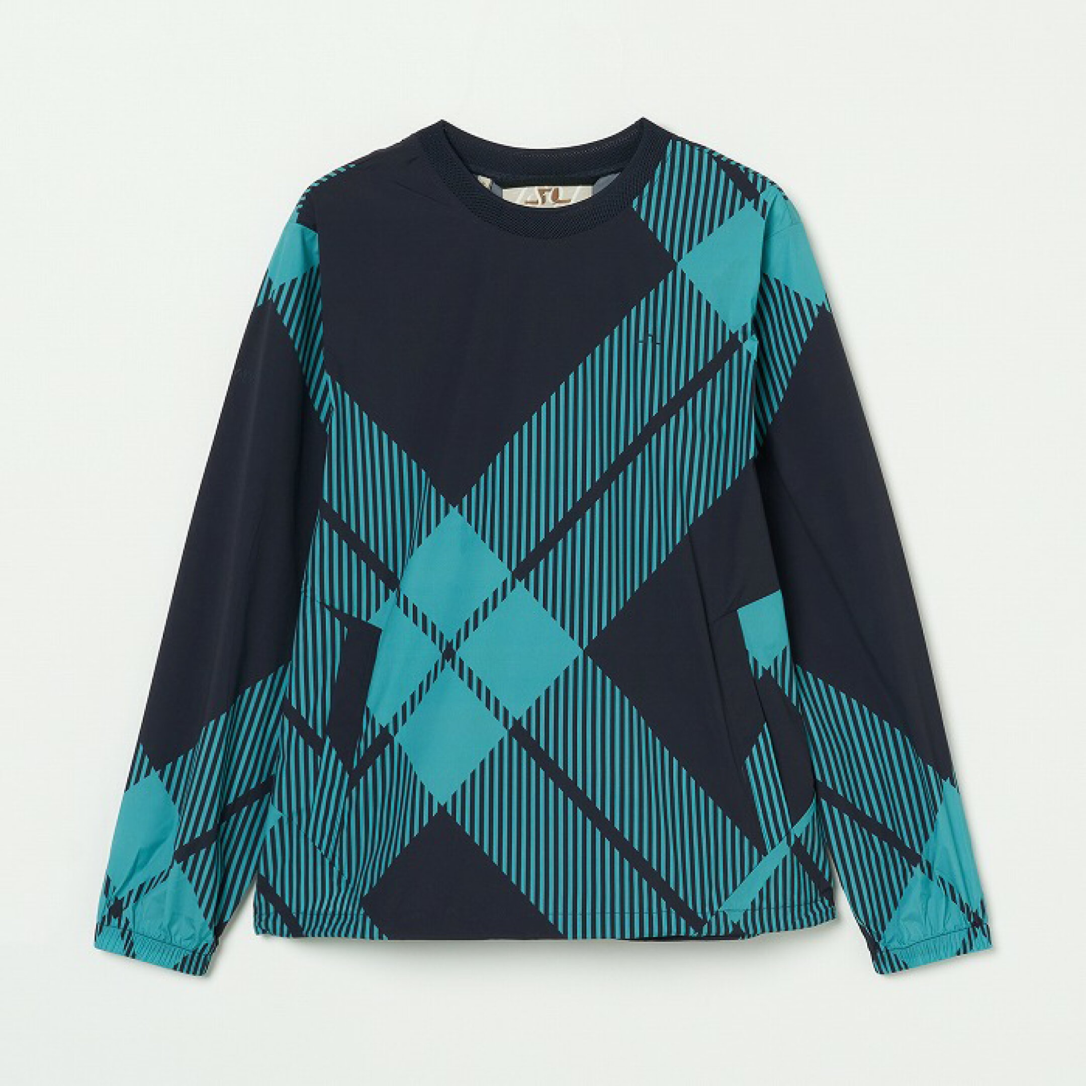 J.LINDEBERG ウィンドブレーカー 長袖 トップス プルオーバー ジェイリンドバーグ GLENMUIR クルーネック ドローコード メンズ メンズウェア ゴルフ ゴルフウェア スポーツウェア アウトドア 秋冬 ストレッチ 撥水 防風 軽量