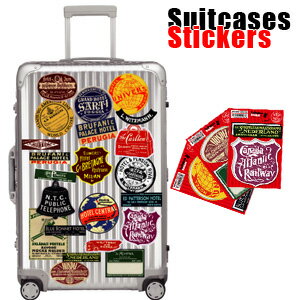 楽天市場 スーツケース ステッカー ビンテージ Suitcases Sticker Vintage Voyage ヴィンテージ ボヤージュ Vv 100点迄メール便ok Ze0a013 スーツケース旅行用品のグリプトン