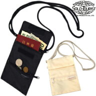 ＼楽天1位／ 日本製 solo-tourist ソロツーリスト×地球の歩き方 コンパクトポーチ CP-16 首下げネックポ…