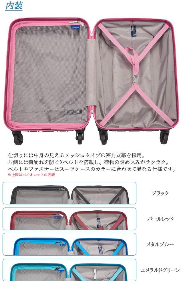 楽天市場】スーツケース キャリーバッグ キャリーケース M サイズ 